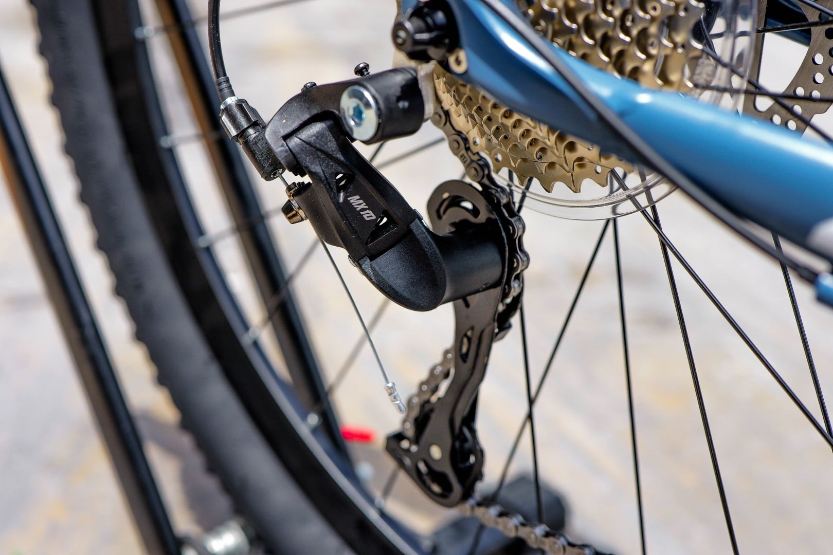จักรยานเสือภูเขา RICHTER VOLCANO 4.0ขนาดวงล้อ 29 นิ้ว ไซส์ 15.5 สีฟ้า_5